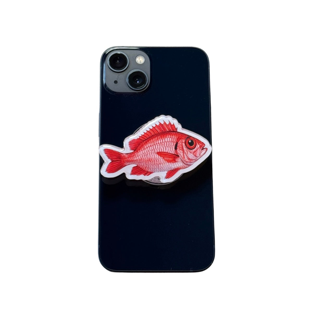MENPACHI FISH PHONE GRIP ADHESIVE OR MAGNETIC