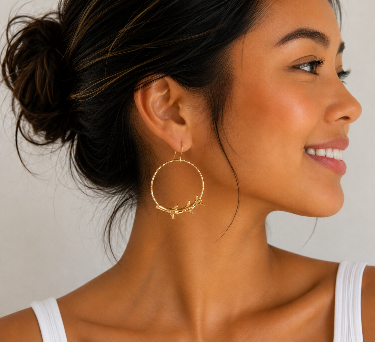 HAWAII PAKALANA HOOP EARRINGS