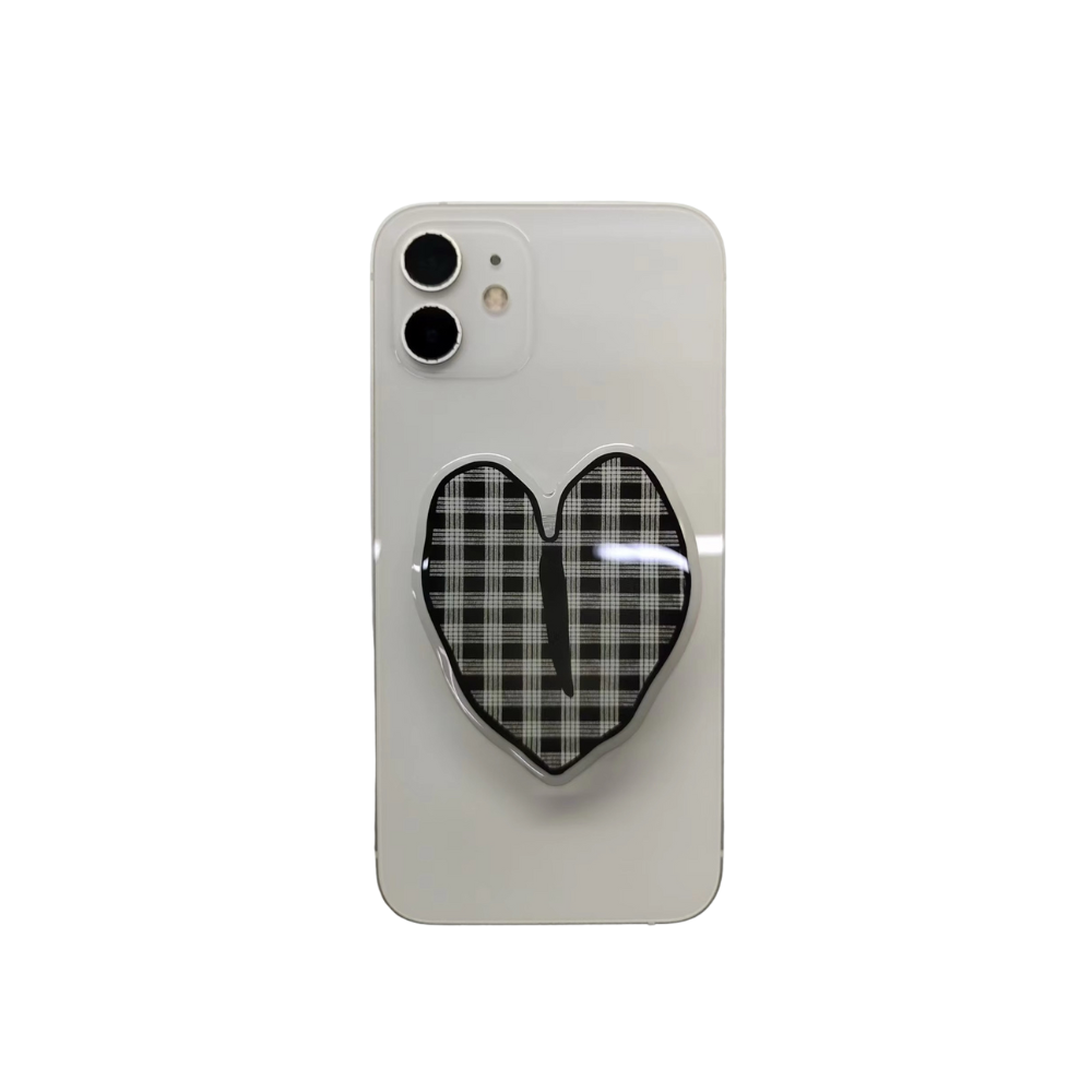 ANTHURIUM PHONE GRIP OR BADGE HOLDER ( COMES IN TWO COLORS)