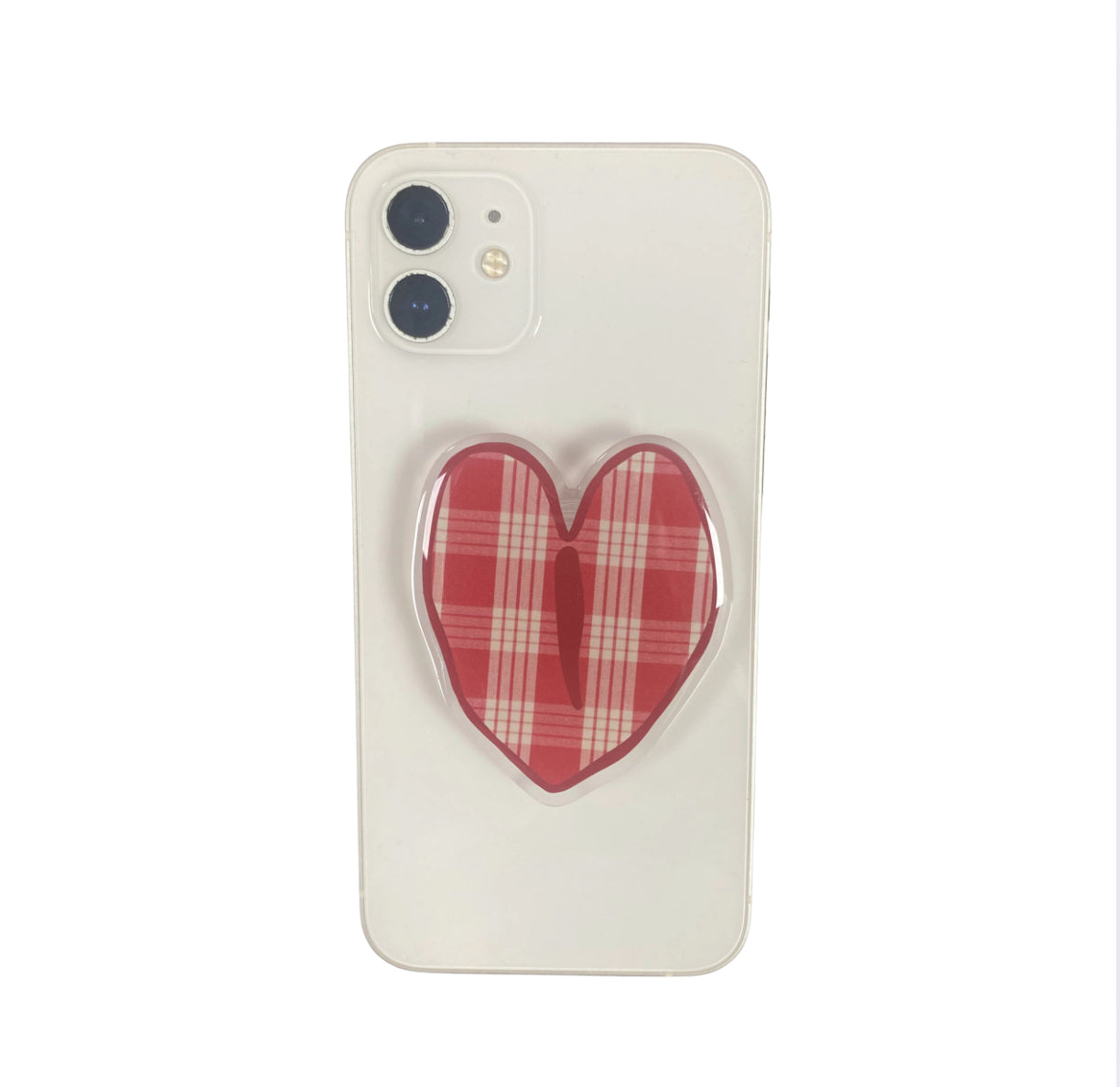 ANTHURIUM PHONE GRIP OR BADGE HOLDER ( COMES IN TWO COLORS)