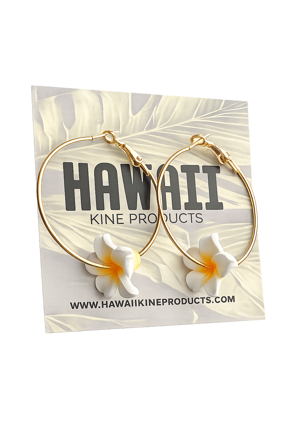 PUA MELIA 1” HOOP EARRINGS