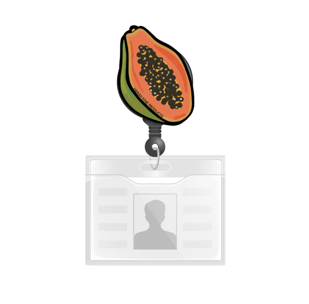 PAPAYA PHONE GRIP OR BADGE HOLDER