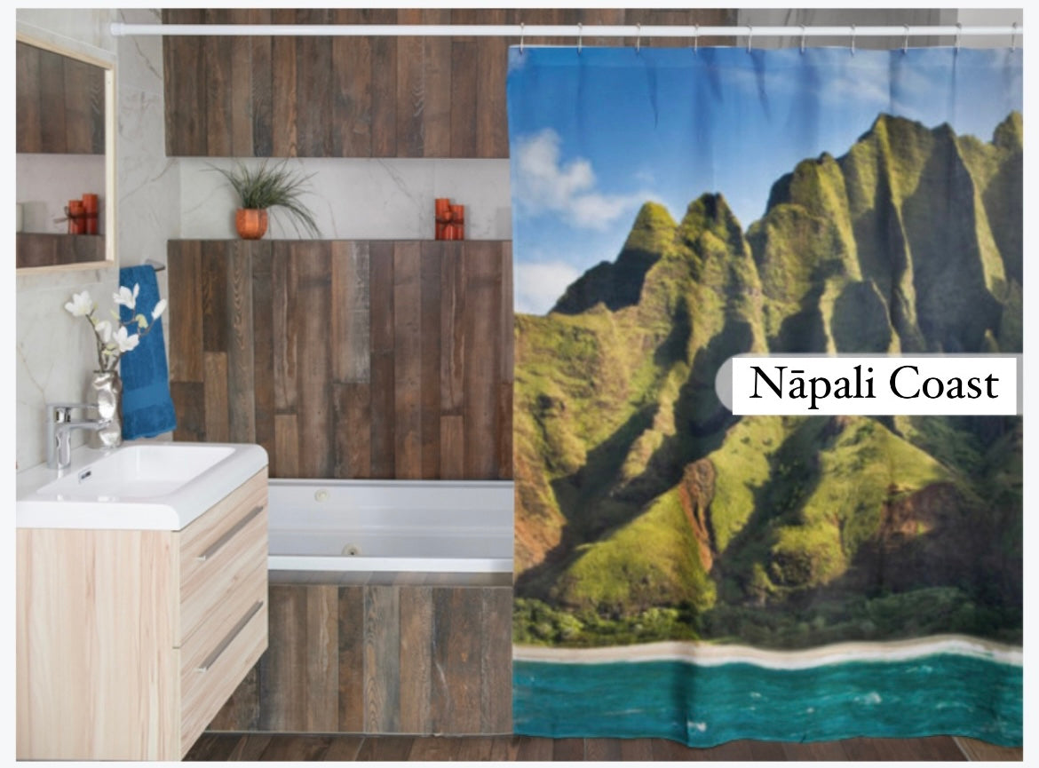 Nāpali SHOWER CURTAIN