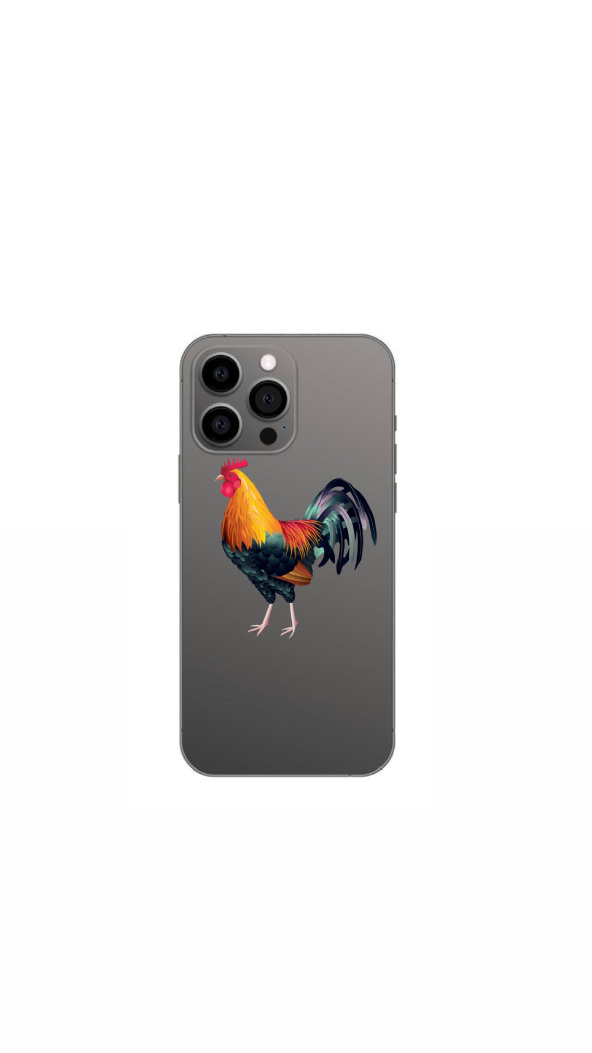 ROOSTER PHONE GRIP OR BADGE HOLDER