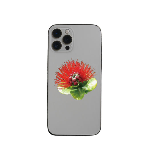 ‘Ōhi’a Lehua PHONE GRIP OR ID BADGE HOLDER