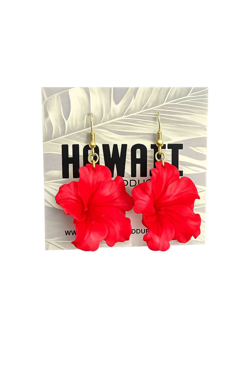 KILOHANA HIBISCUS EARRINGS