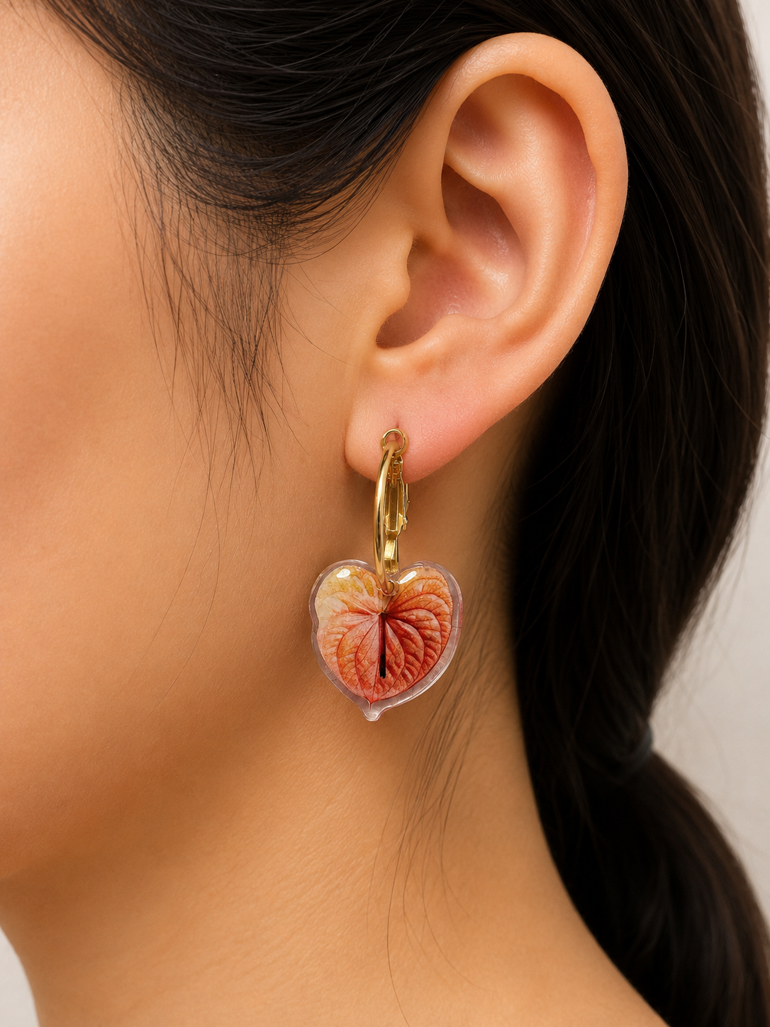 HAWAII KINE MINI HOOP EARRINGS