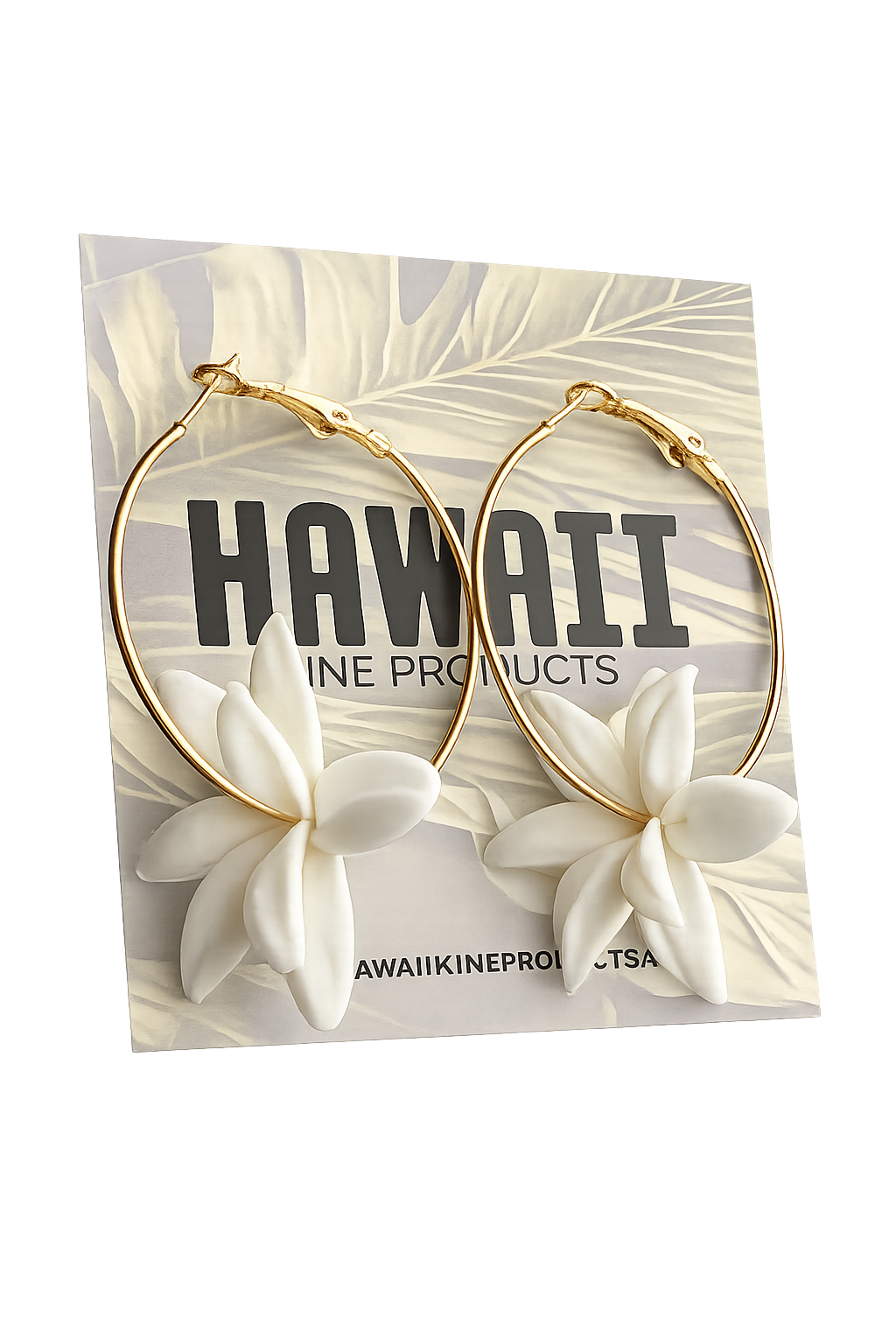 PIKAKE 1 1/2” HOOP EARRINGS