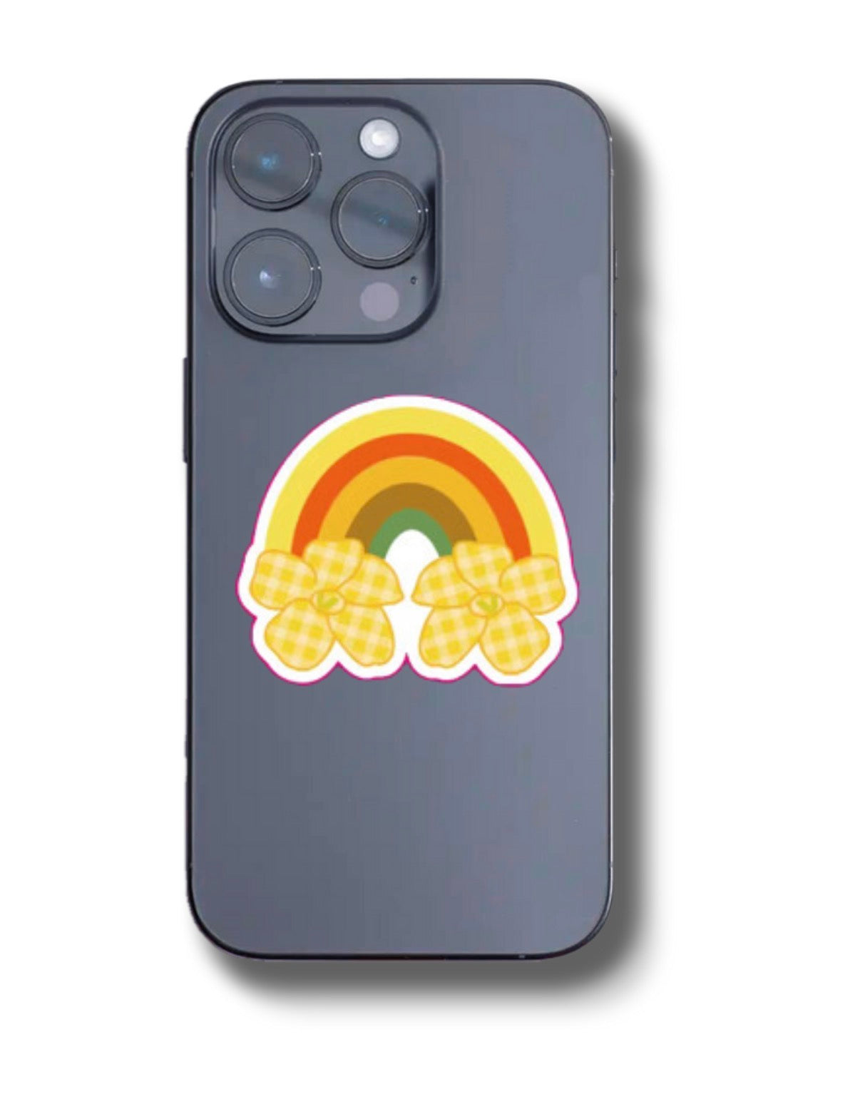 PUA RAINBOW PHONE GRIP OR BADGE HOLDER (COMES IN TWO COLORS)