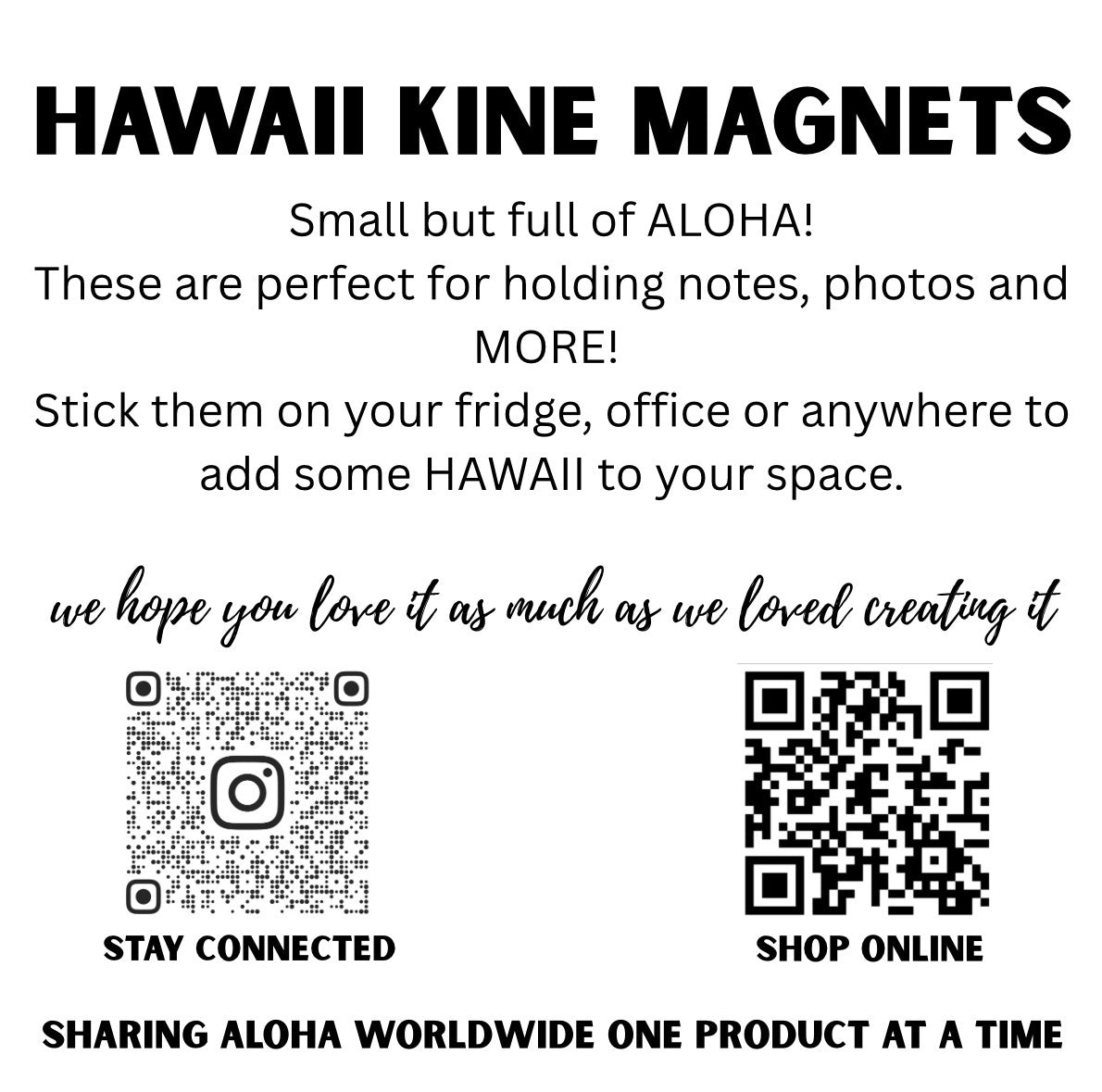 HAWAII KINE MAGNETS