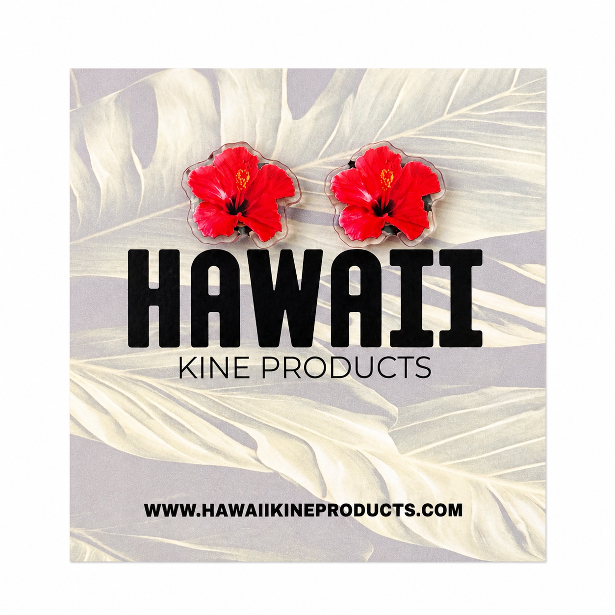 HAWAII KINE STUD EARRINGS