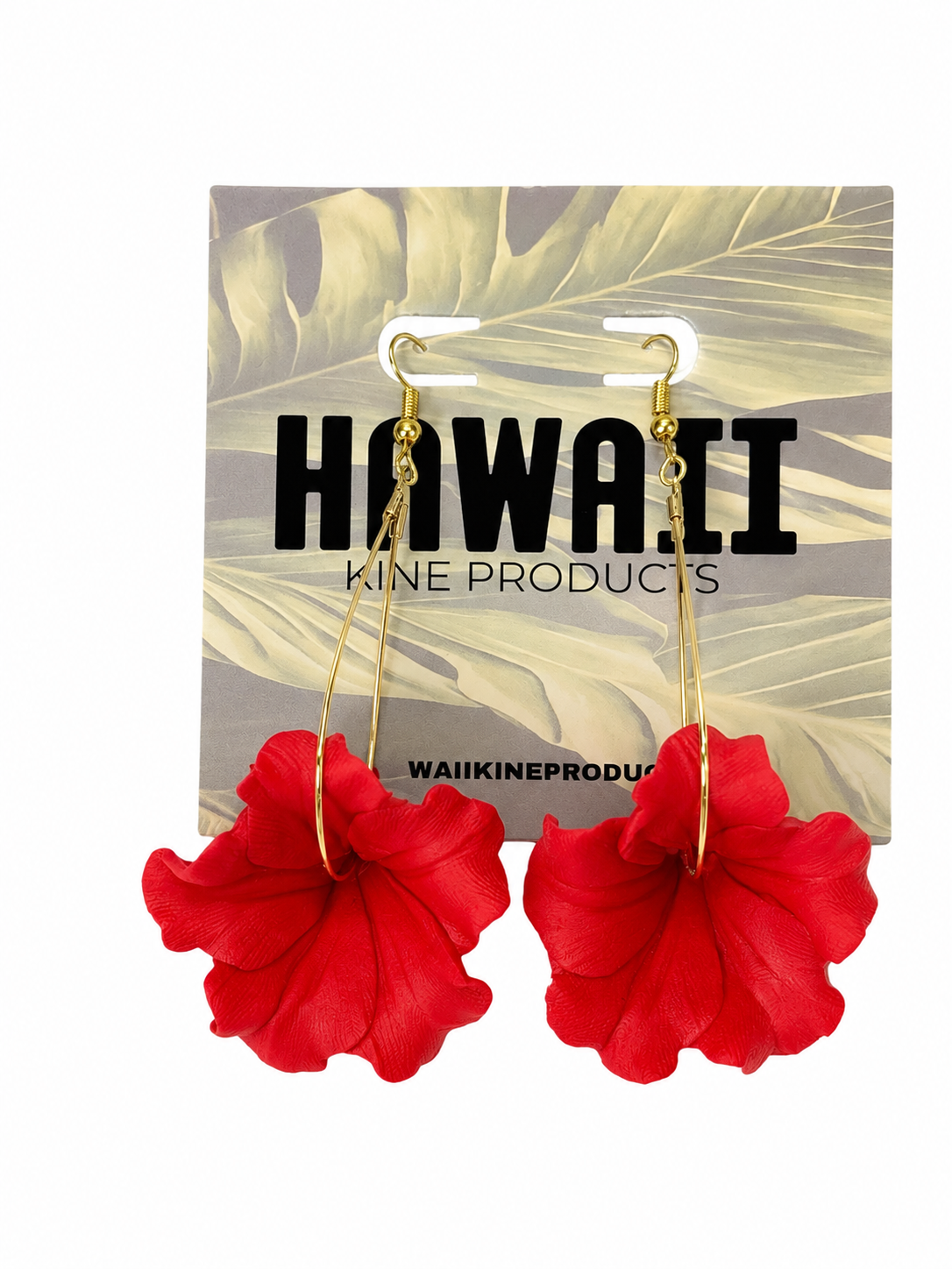 TEAR DROP PUA EARRINGS