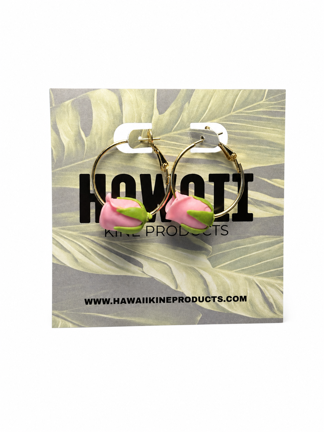 LOKELANI 1” HOOP EARRINGS