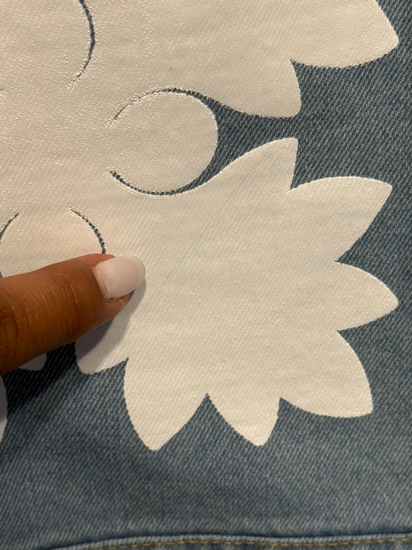 TOTE QUILT W/SMALL FLAW