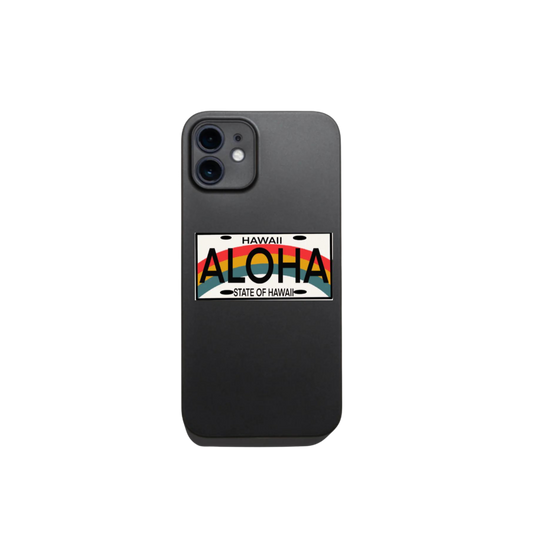 ALOHA LICENSE PLATE