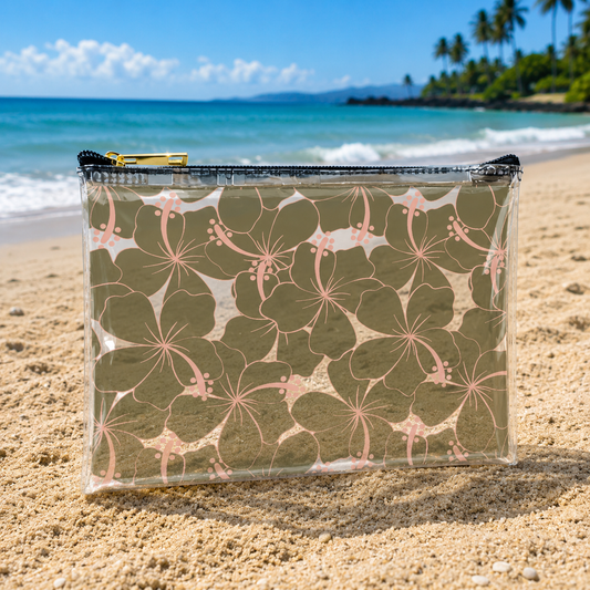 ʻEke ʻĀkaka clear pouch bags