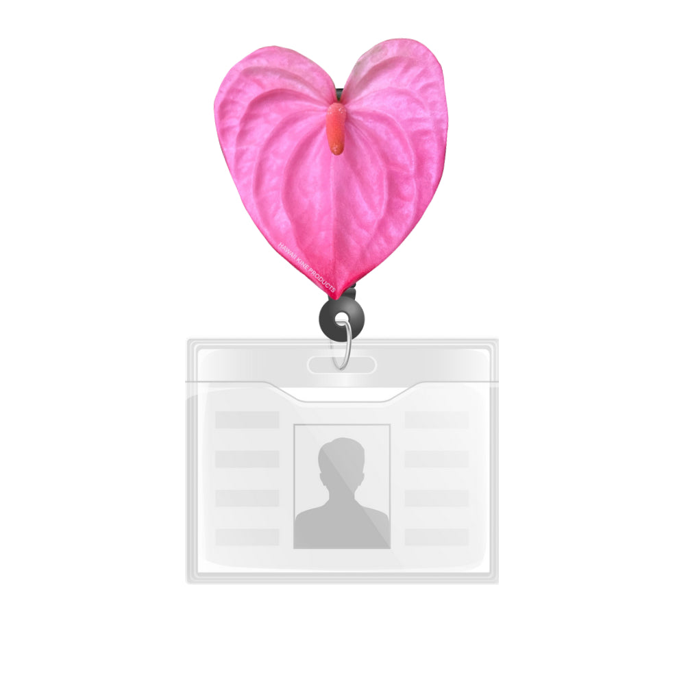 ANTHURIUM PHONE GRIP OR BADGE HOLDER ( COMES IN TWO COLORS)
