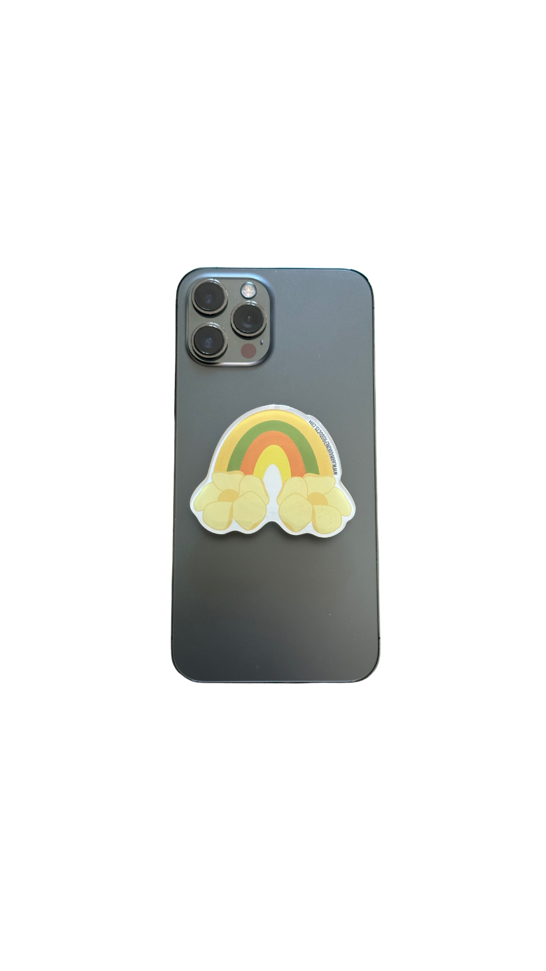 PUA RAINBOW PHONE GRIP OR BADGE HOLDER (COMES IN TWO COLORS)