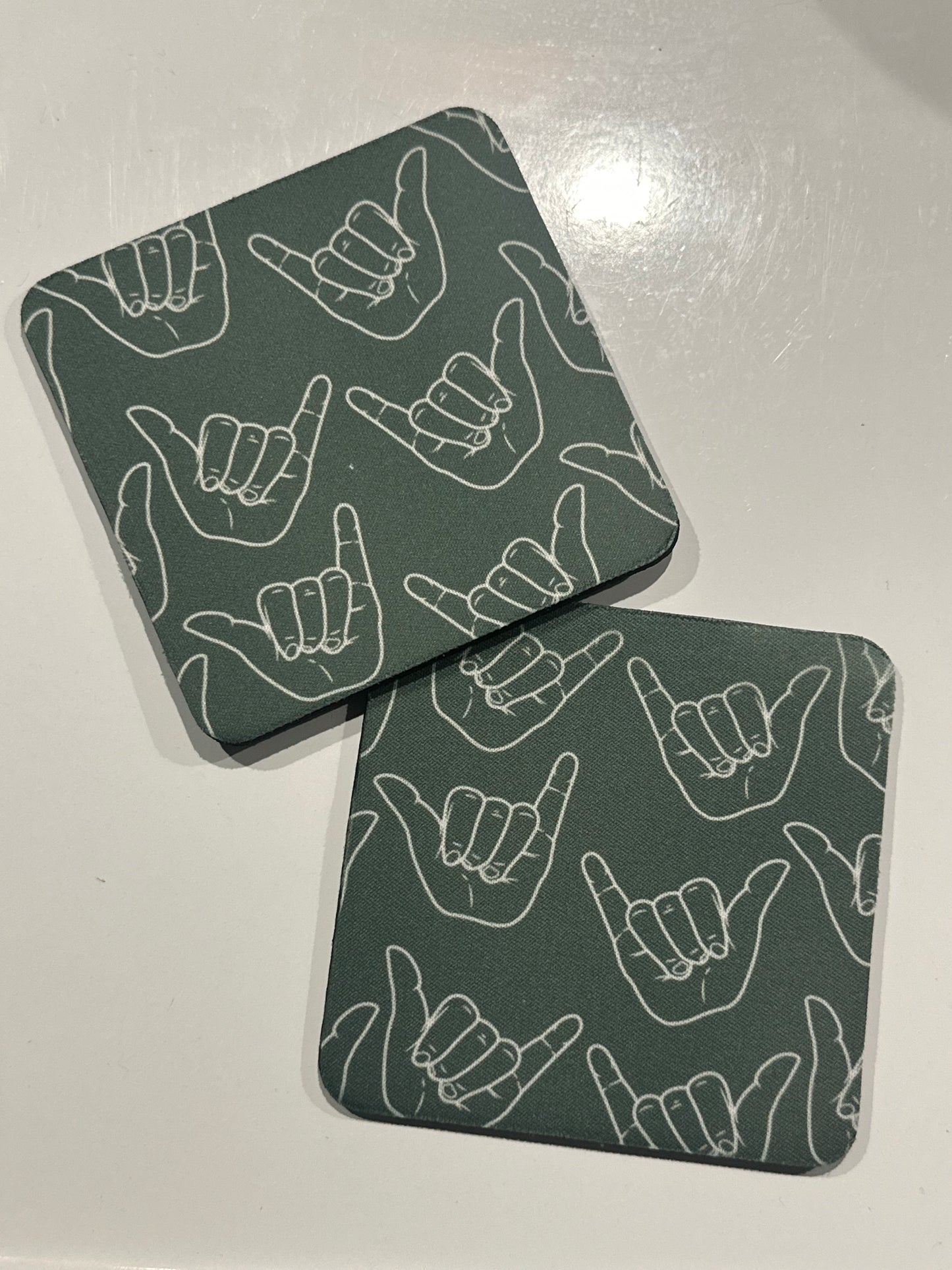 COASTERS SET OF 2