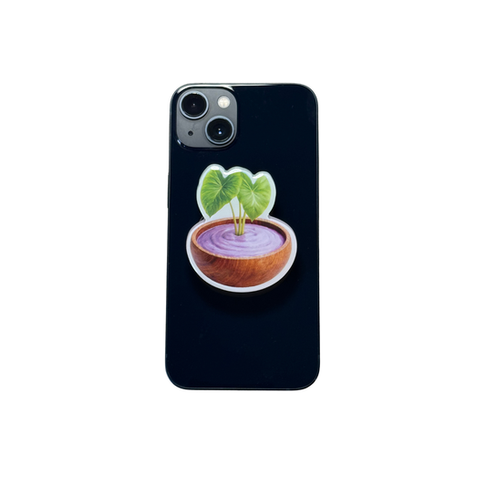 KALO POI BOWL PHONE GRIP OR ID BADGE HOLDER