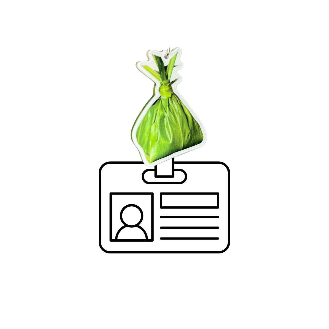 LAULAU PHONE GRIP OR ID BADGE HOLDER