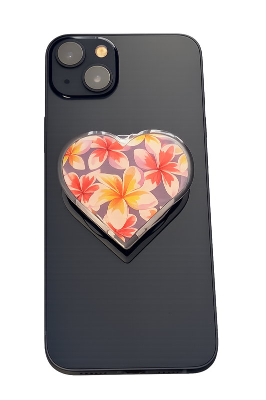 PUA MELIA HEART PHONE GRIP ADHESIVE OR MAGNETIC