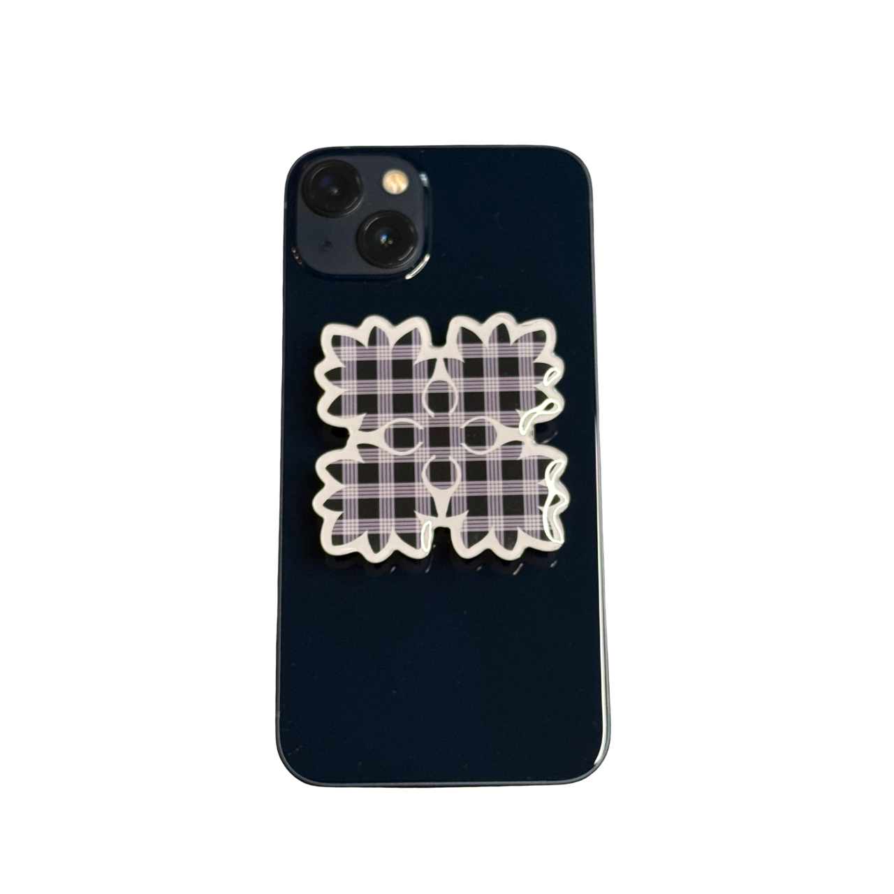 HAWAIIAN QUILT  PATTERN PHONE GRIP OR BADGE HOLDER