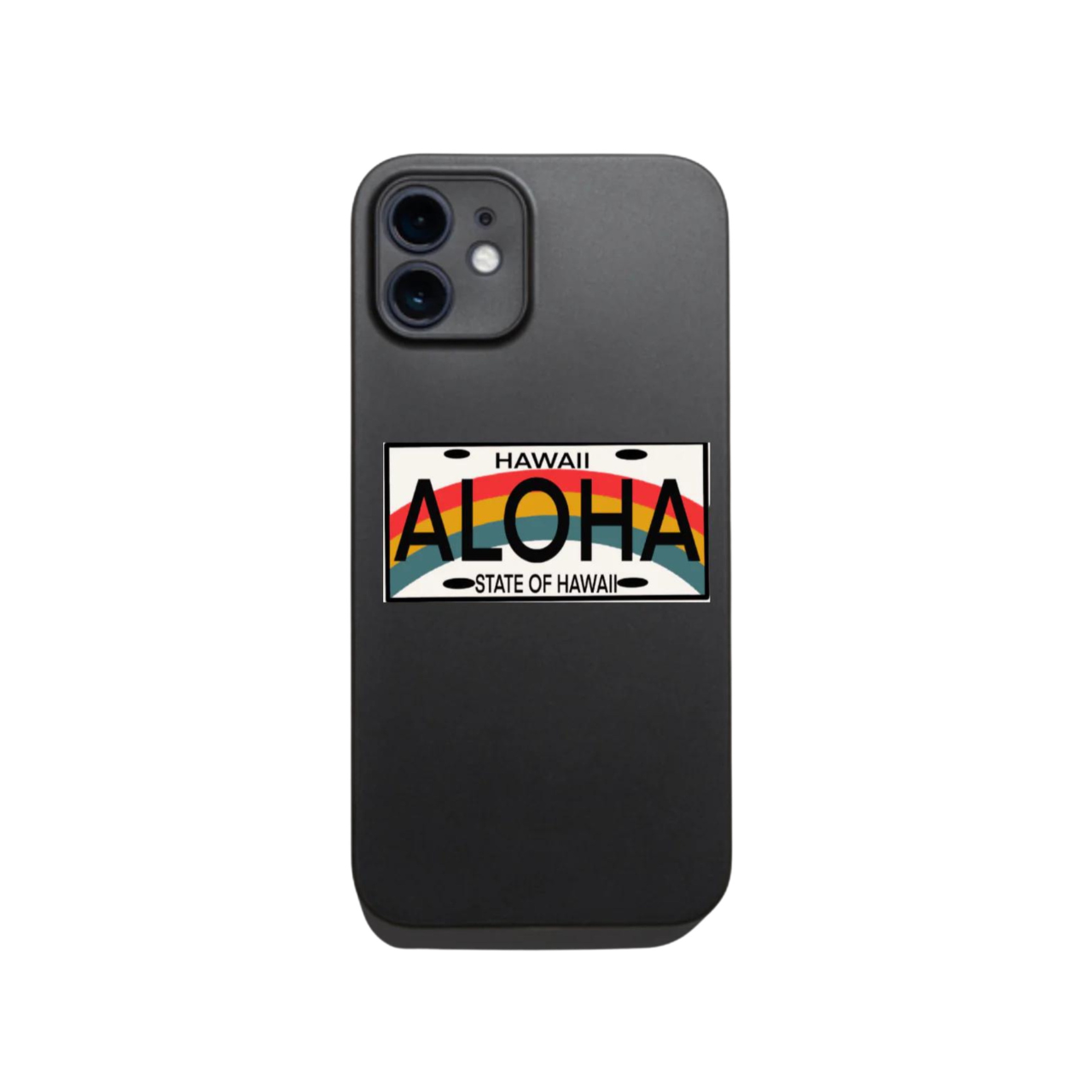 ALOHA LICENSE PLATE PHONE GRIP OR ID BADGE HOLDER