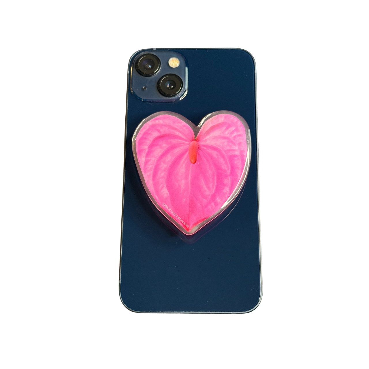 ANTHURIUM PHONE GRIP OR BADGE HOLDER ( COMES IN TWO COLORS)