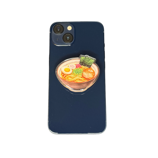 RAMEN PHONE GRIP OR ID BADGE HOLDER