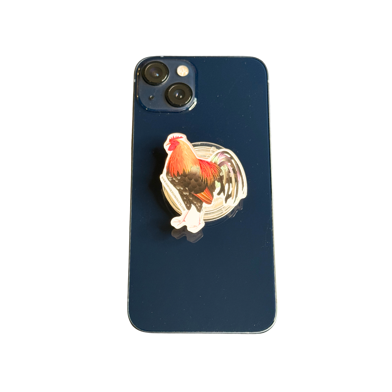 ROOSTER PHONE GRIP OR BADGE HOLDER