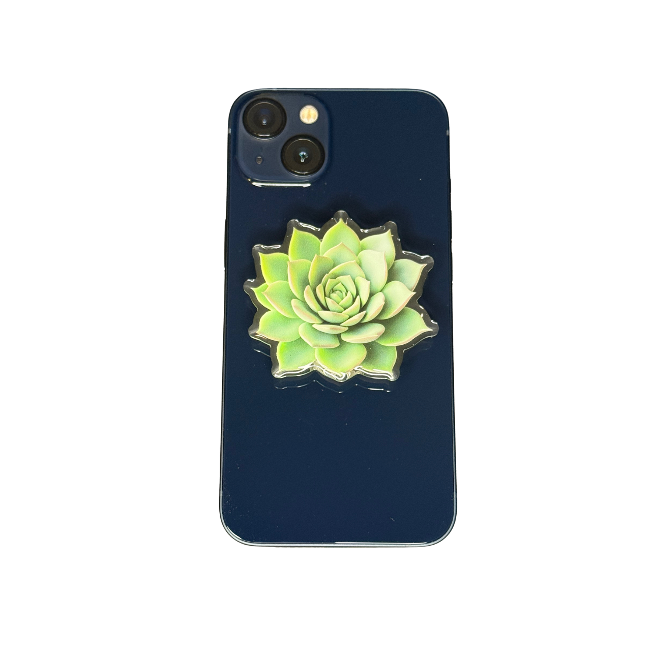 SUCCULENT PHONE GRIP OR ID BADGE HOLDER